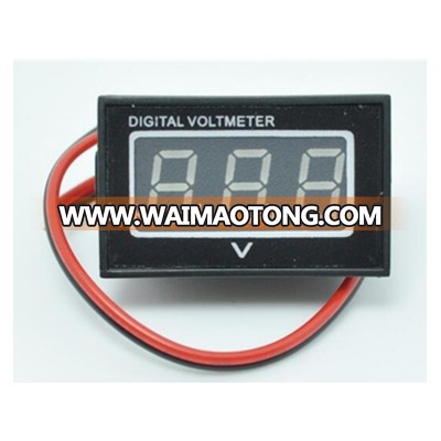 Factory Price High quality LED digital tube 0.4 Inch Voltage display two lines of digital voltmeter waterproof / dustproof