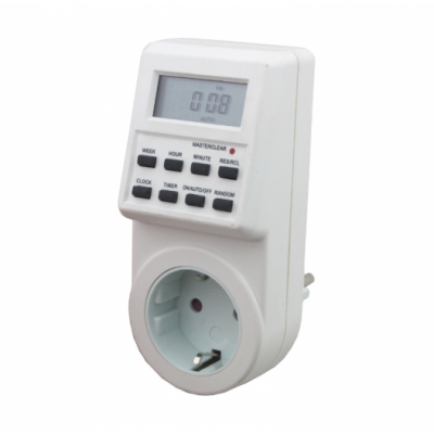 Germany Plug Digital Timer Switch Socket For Electric Appliance